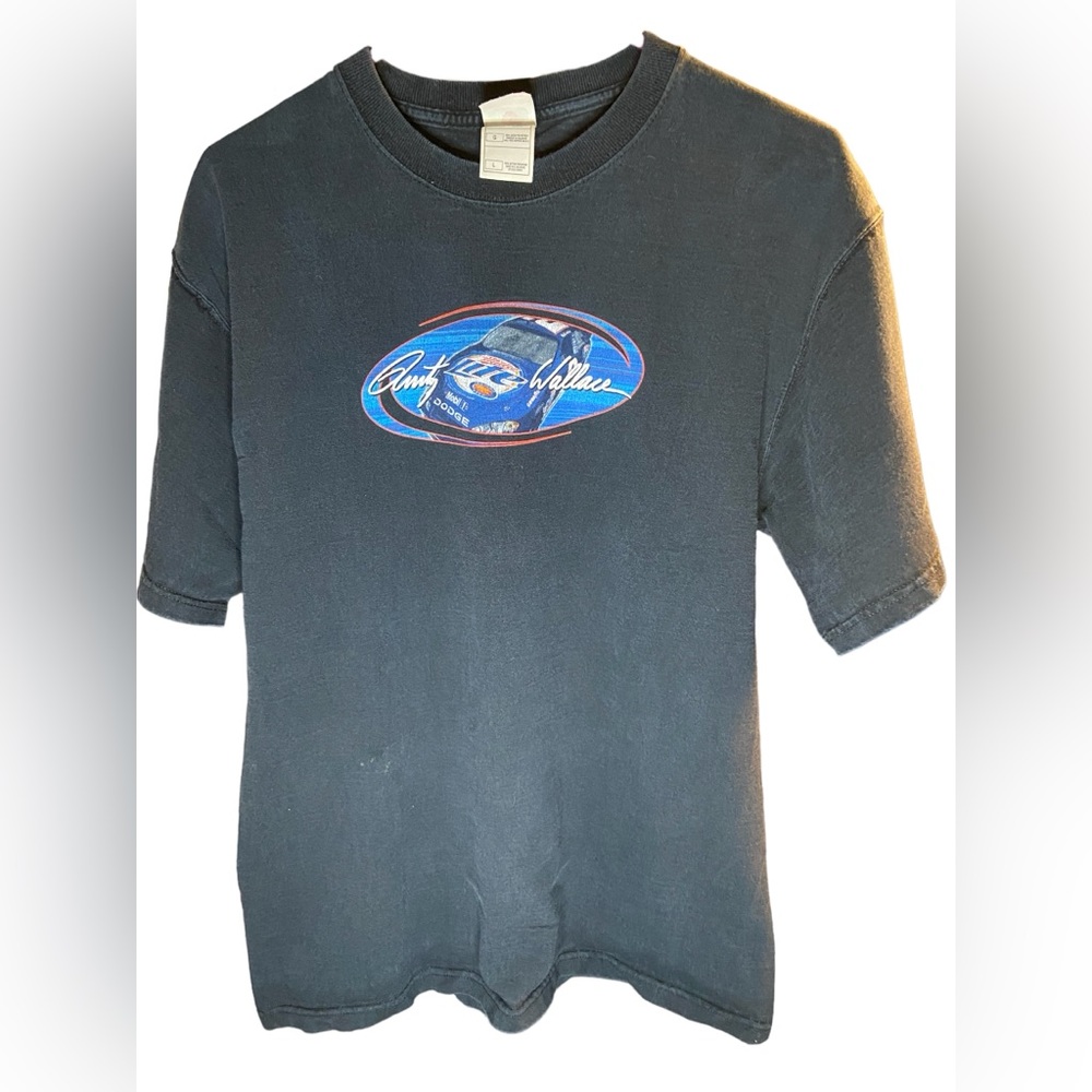 Vintage Rusty Wallace T-shirt Miller Lite